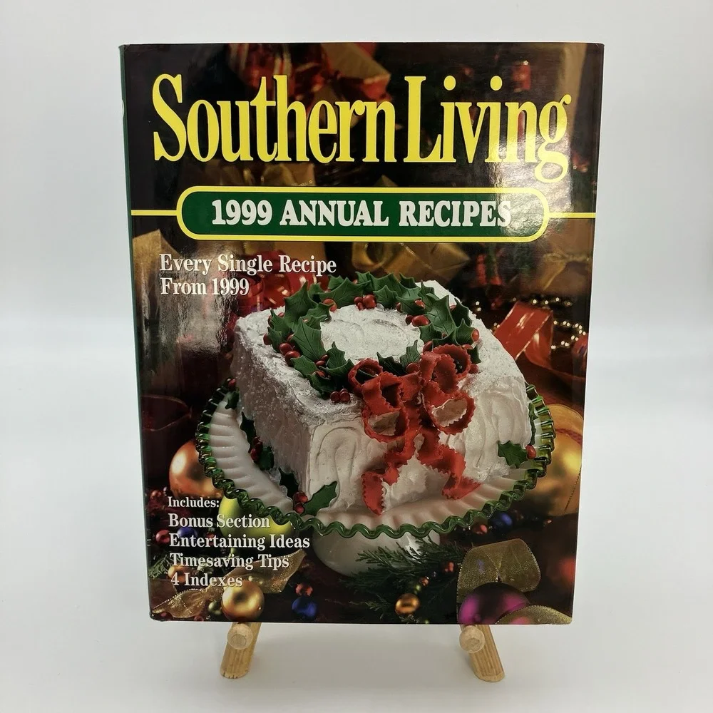 Southern Living 1999 Annual Recipes Cookbook Southern Cooking Americana Retro HC